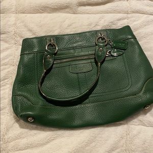 Green Coach Bag
